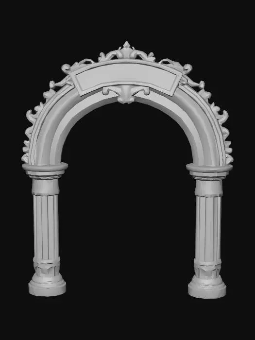 3D model for Carnival Arch