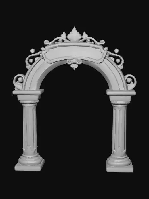 3D model for Carnival Arch