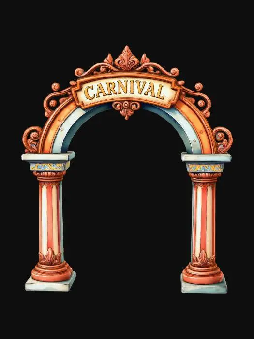 3D model for Carnival Arch