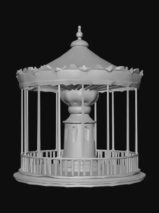 3D model for Golden Carousel