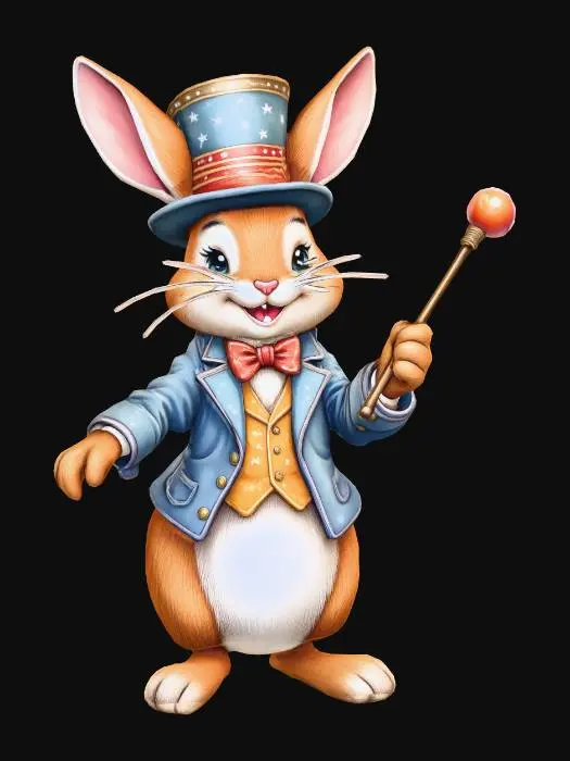 3D model for Magical Bunny