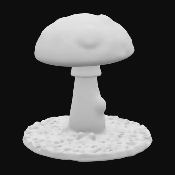 3D model for FantasyMusrhoom