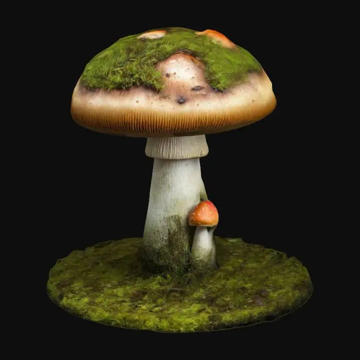 3D model for FantasyMusrhoom