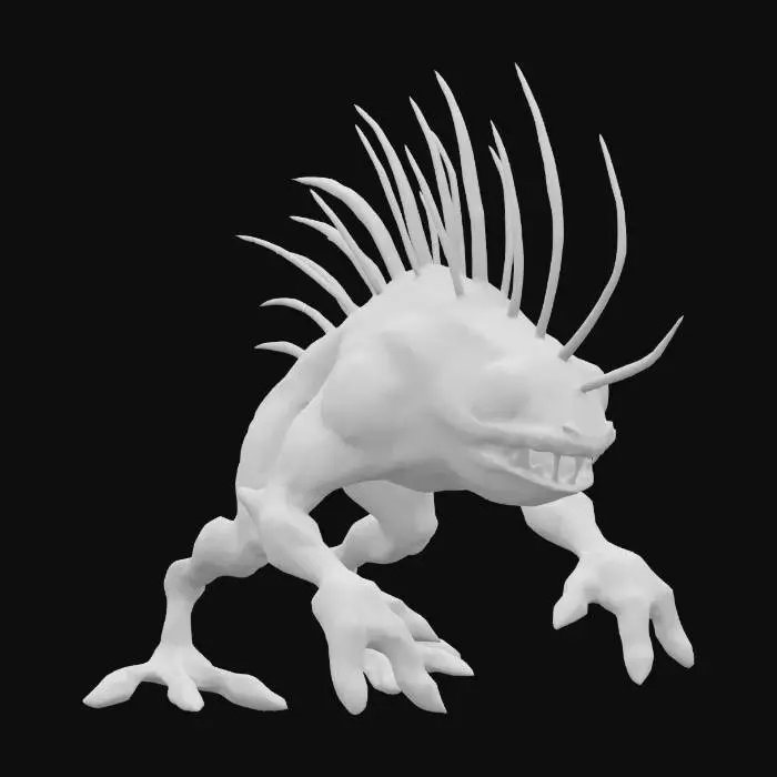 3D model for Murloc Creature
