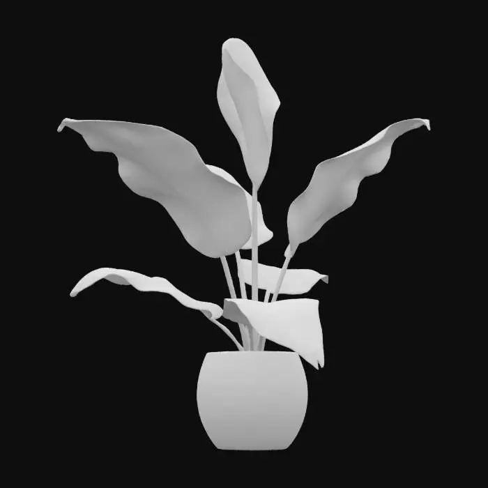 3D model for Plant , Game Assets