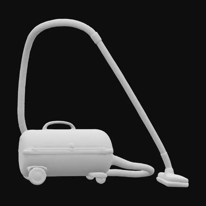 3D model for Retro Green Vacuum