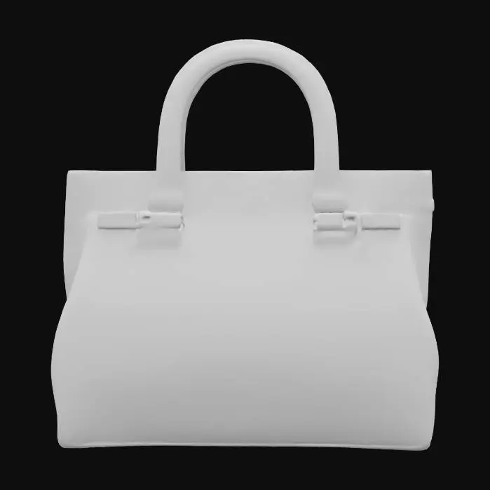 3D model for simple handbag purse, ultra realistic, 