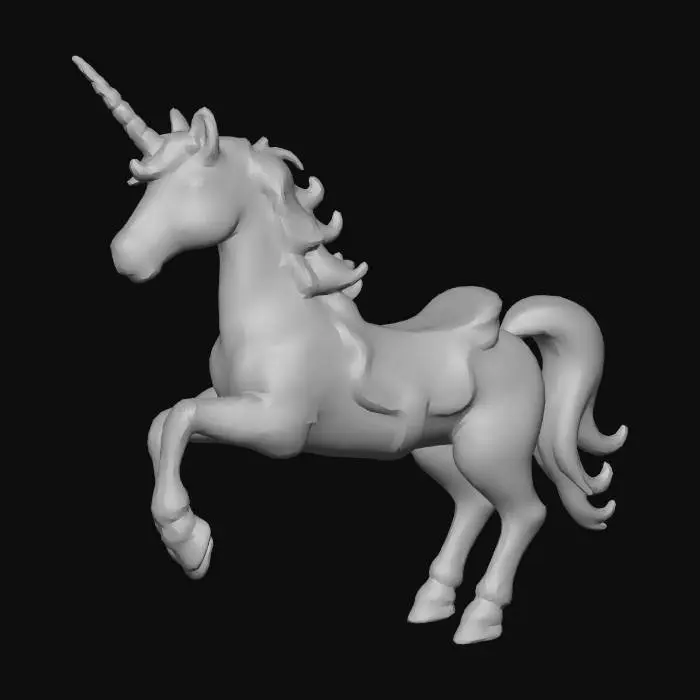 3D model for Carnival Unicorn Seat