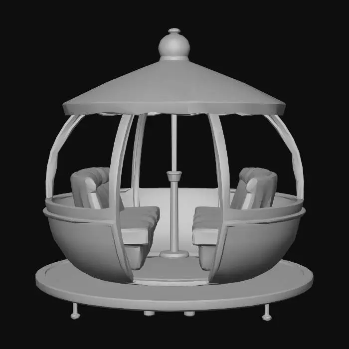 3D model for Carousel Gondola