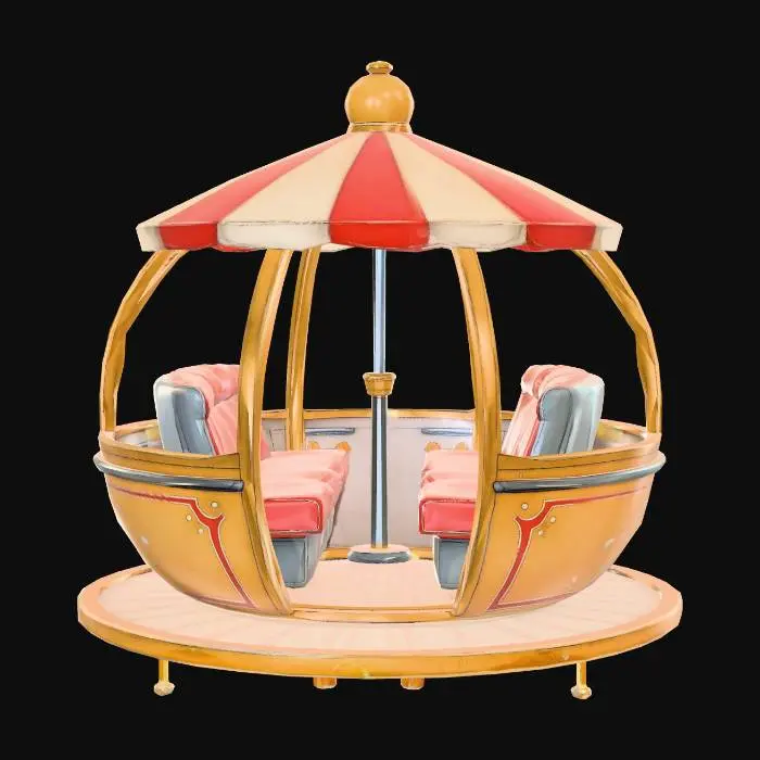 3D model for Carousel Gondola