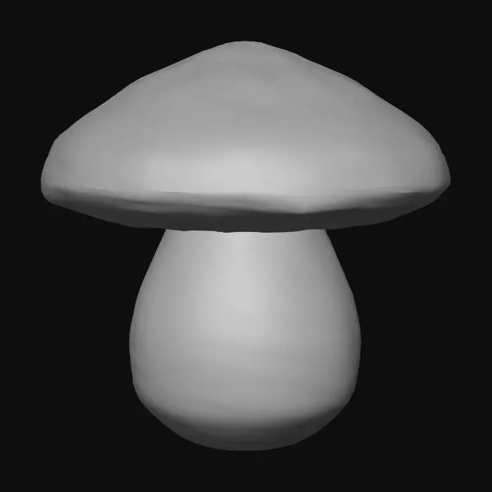 3D model for Scarlet Cap in the Meadow