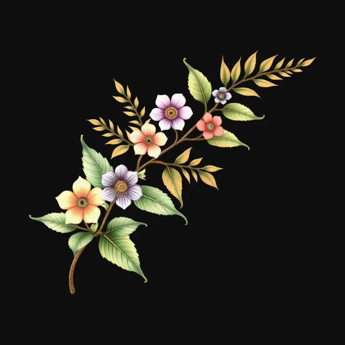 3D model for Blossoming Branch