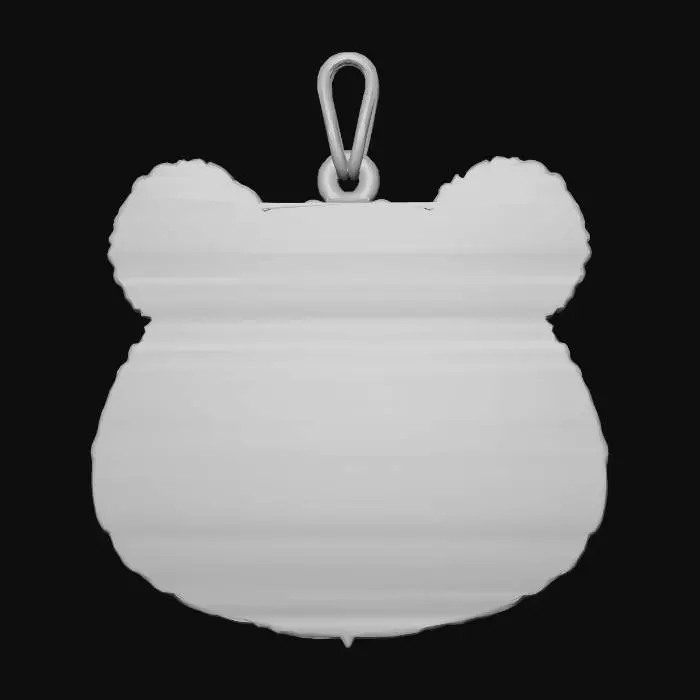 3D model for Panda Face Charm