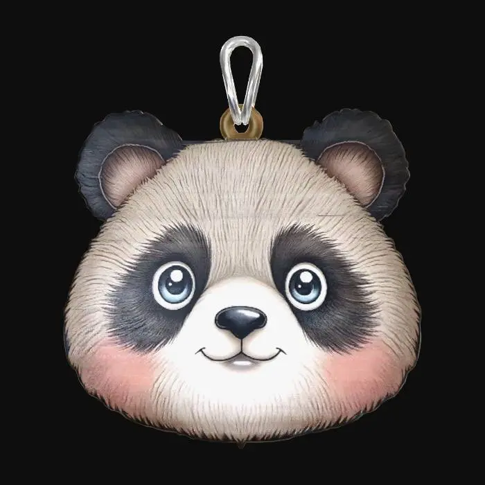 3D model for Panda Face Charm