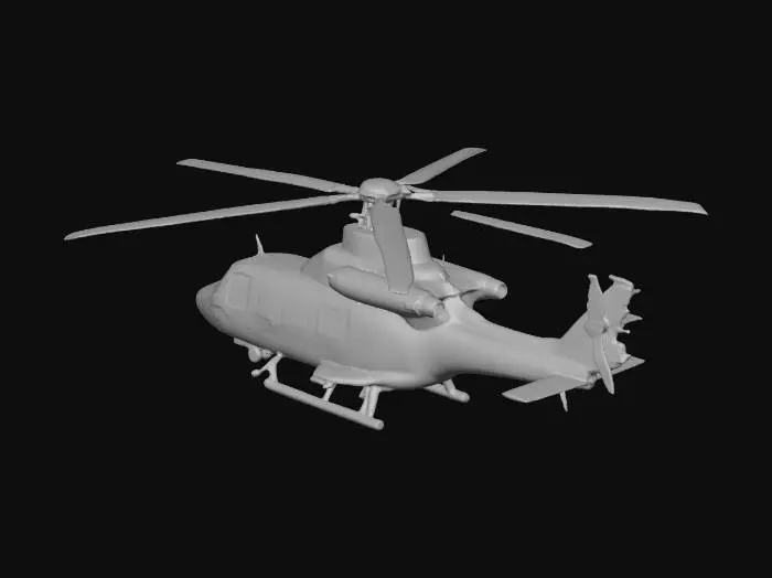 3D model for 生成一架直升机