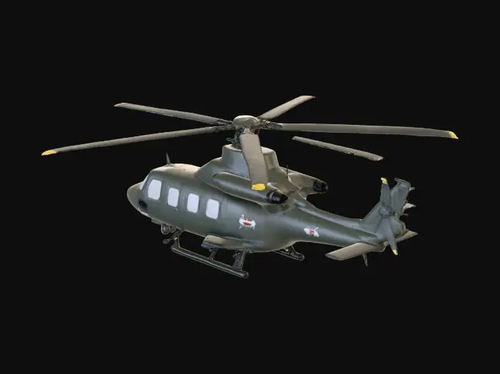 3D model for 生成一架直升机