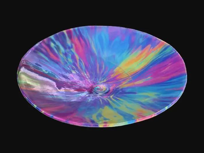 3D model for spinning-disc