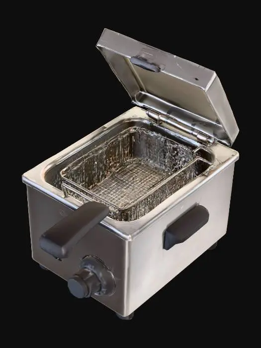 3D model for Deep Fryer Elegance, #PBR#