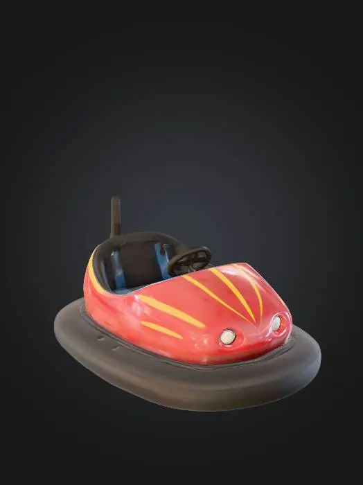 3D model for Bumper Car Delight, #PBR#
