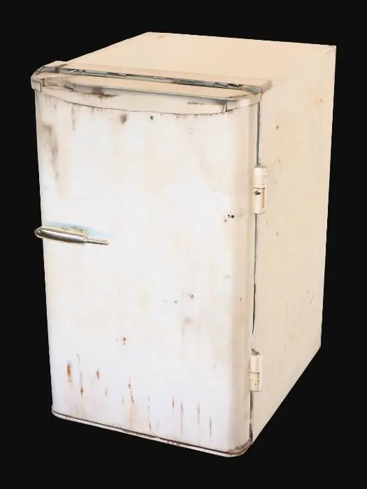 3D model for Rusty Fridge