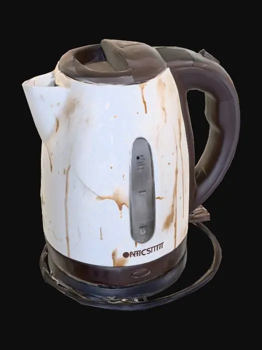 3D model for Rusty Kettle