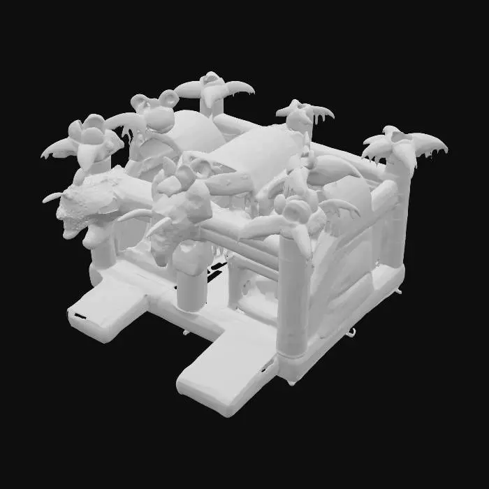 3D model for Tropical Bounce Castle