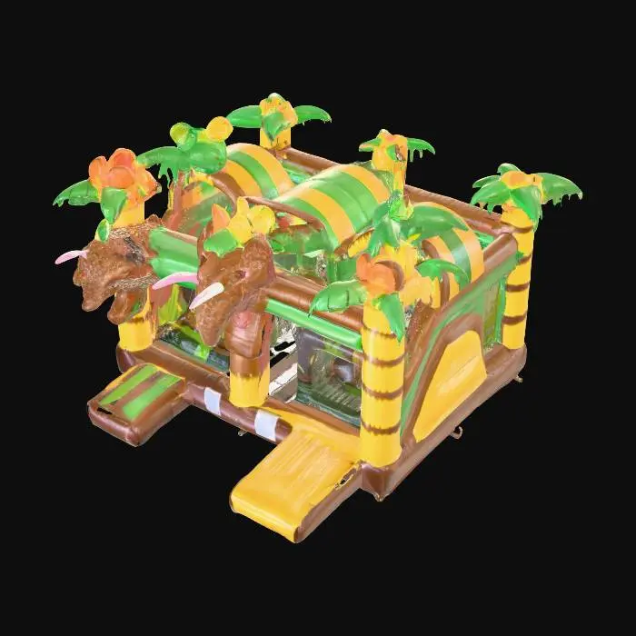 3D model for Tropical Bounce Castle