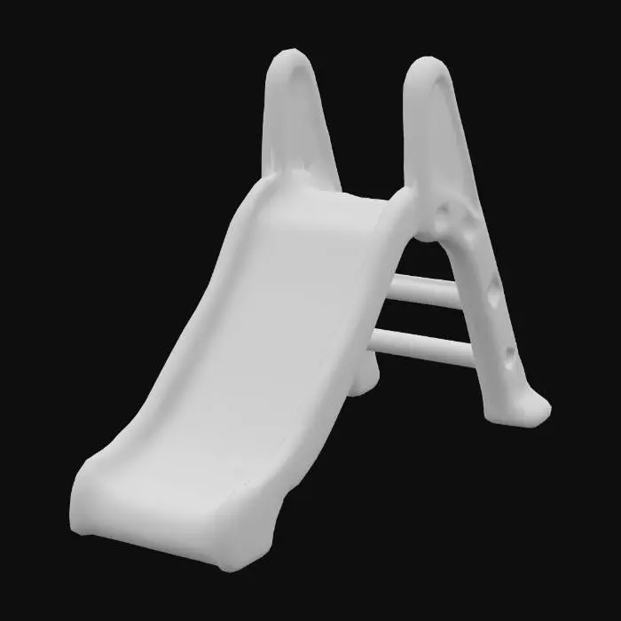 3D model for Playground Slide, #PBR#