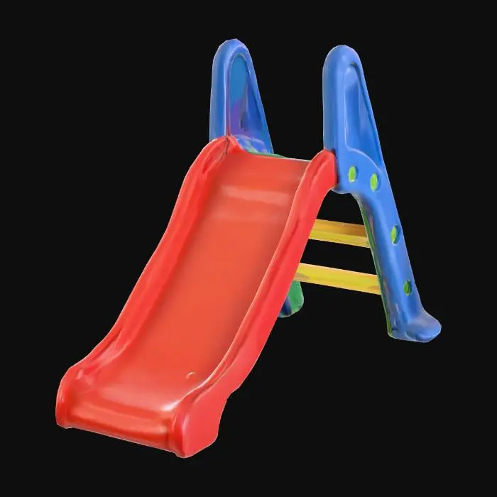 3D model for Playground Slide, #PBR#