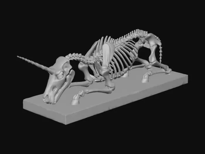 3D model for Unicorn Remains