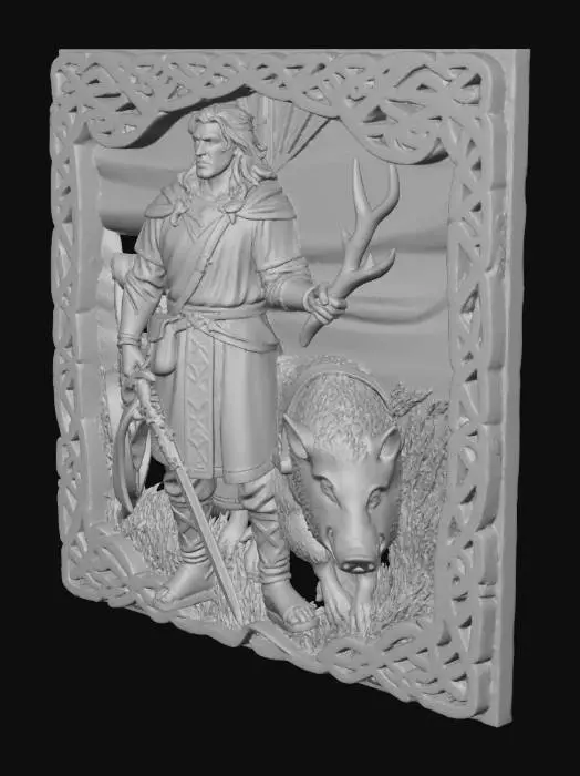 3D model for The God Freyr