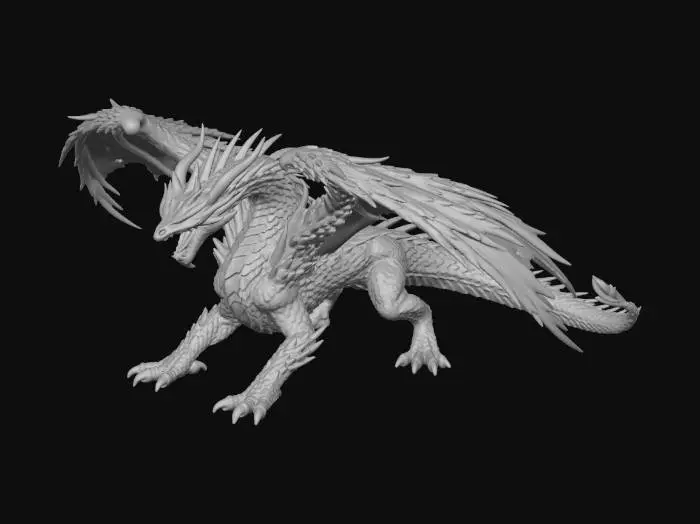 3D model for dragon