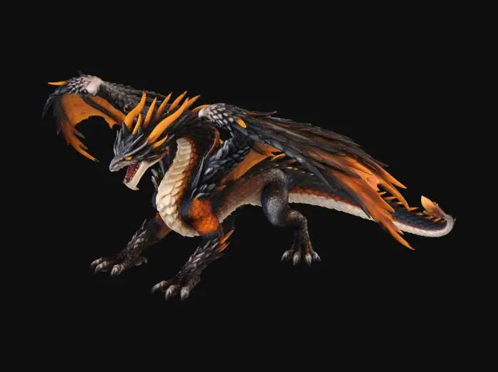 3D model for dragon