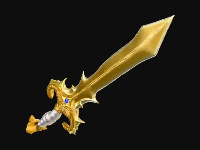 3D model for Ein leuchtendes, glorreiches Schwert eines Engels