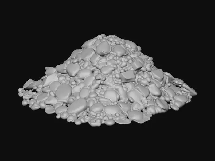 3D model for Create a big pile of gold, emeralds, sapphires, rubys, diamons and amethysts.