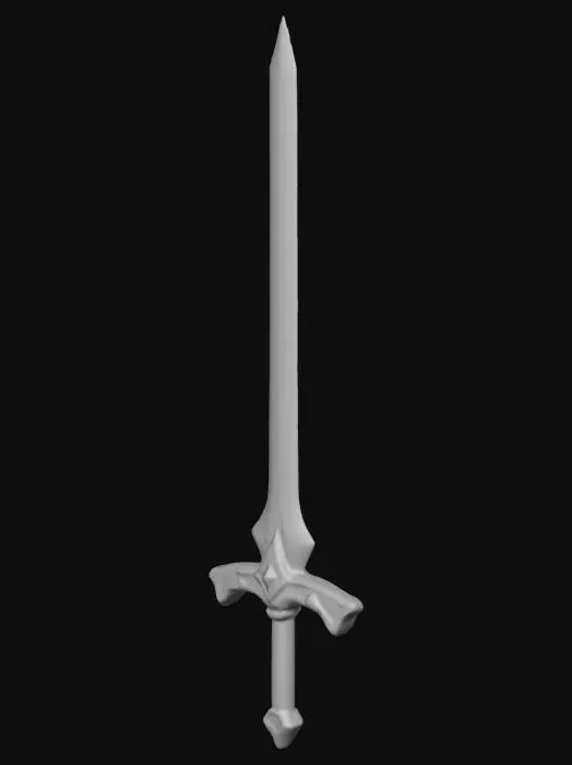 3D model for Heroic Blade