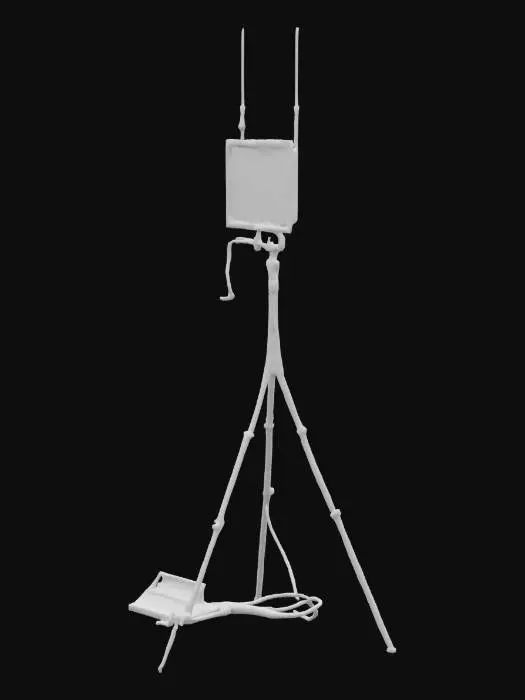 3D model for Radar System on Tripod