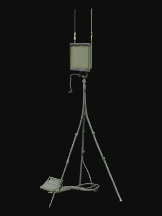 3D model for Radar System on Tripod