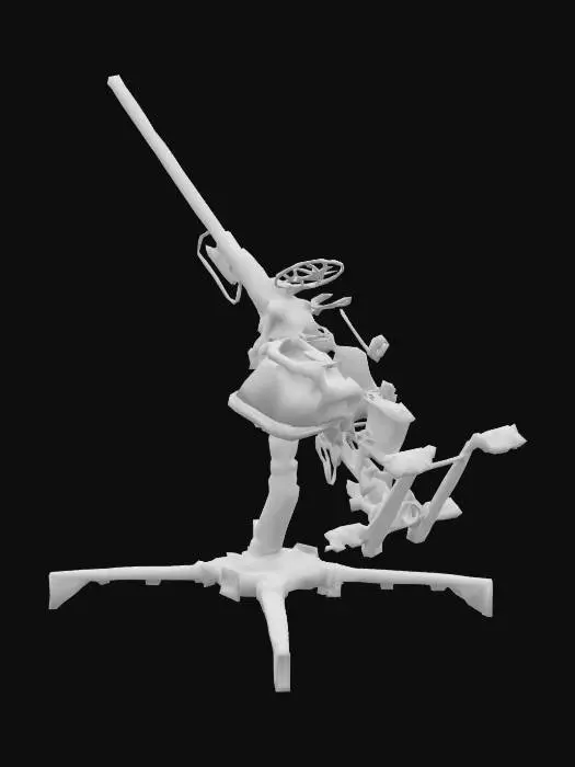 3D model for Anti-Aircraft Display