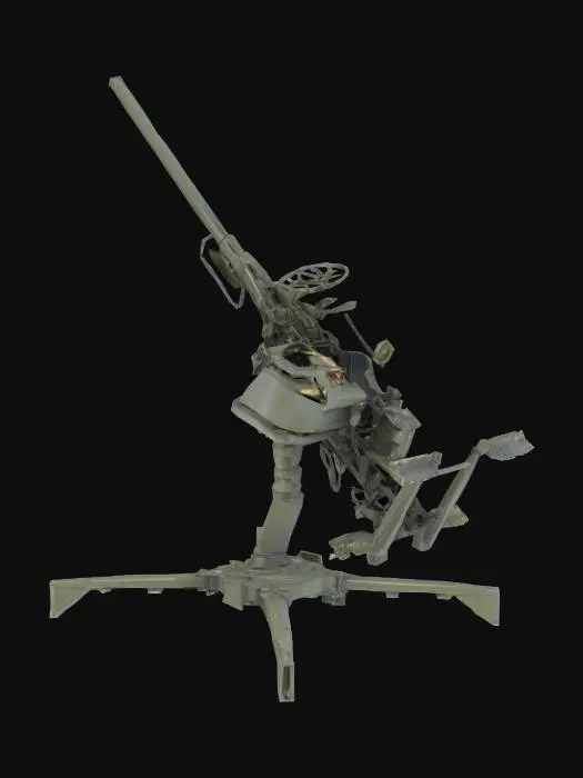 3D model for Anti-Aircraft Display
