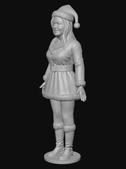 3D model for Santa's Helper Statue