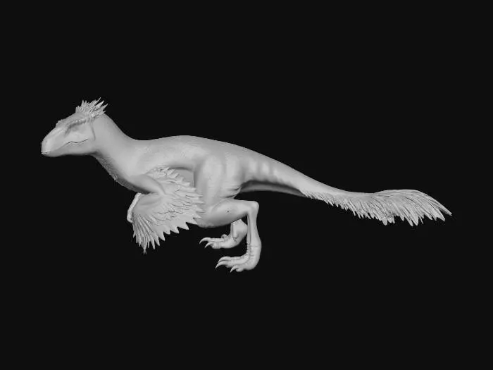 3D model for Utahraptor