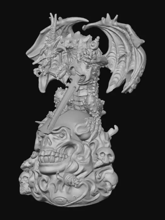 3D model for Dragon Overlord