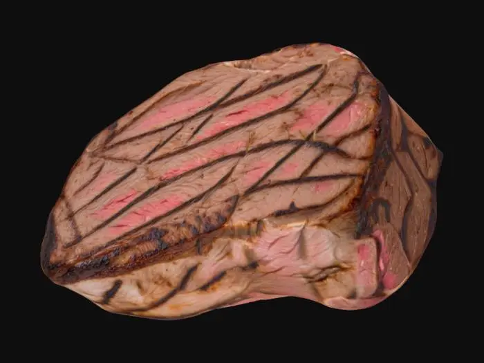 3D model for Steak Illustration