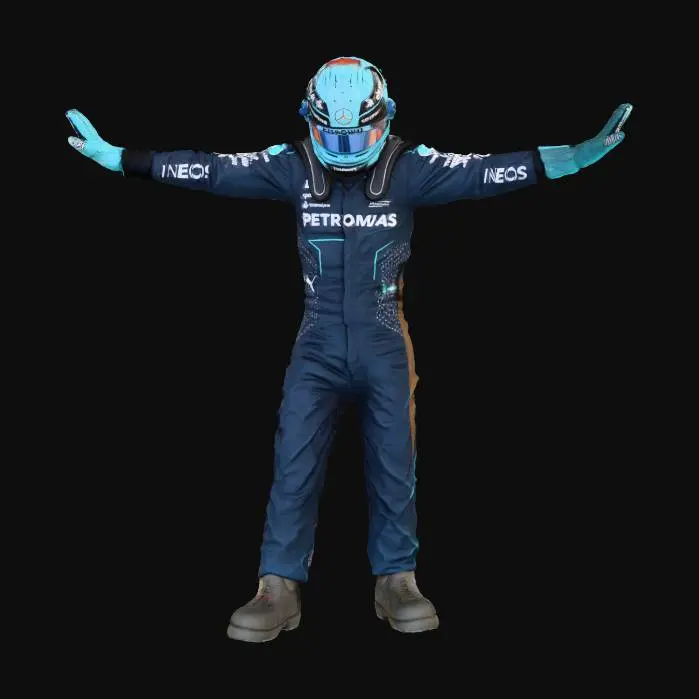 3D model for Victory Pose