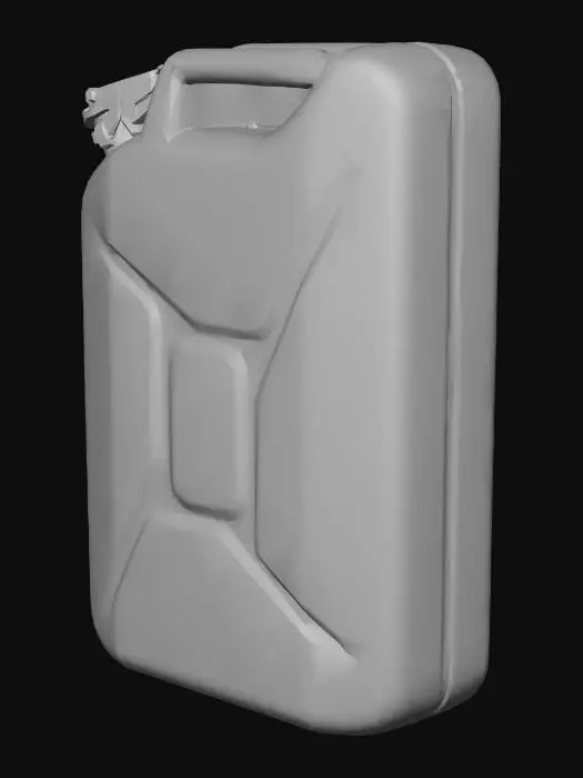 3D model for Red 20L Jerry Can