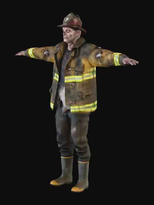 3D model for Firefighter Stand