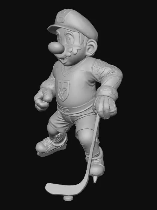 3D model for Golden Knights Mario