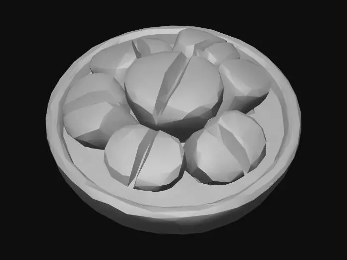 3D model for Lithops (living stones)