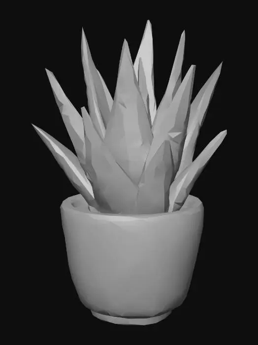 3D model for Succulent Serenity